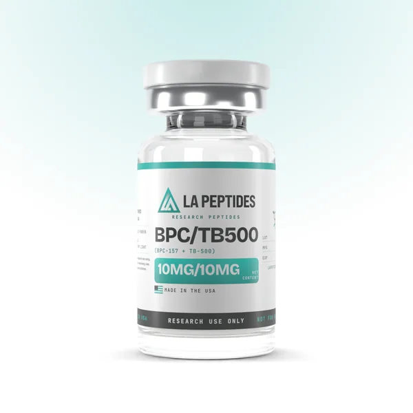 BPC/TB500 Blend with LA Peptides label