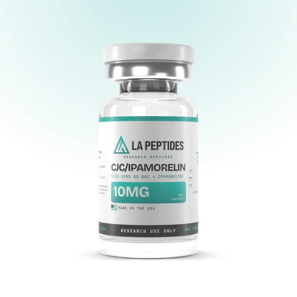 CJC No DAC / Ipamorelin with LA Peptides label