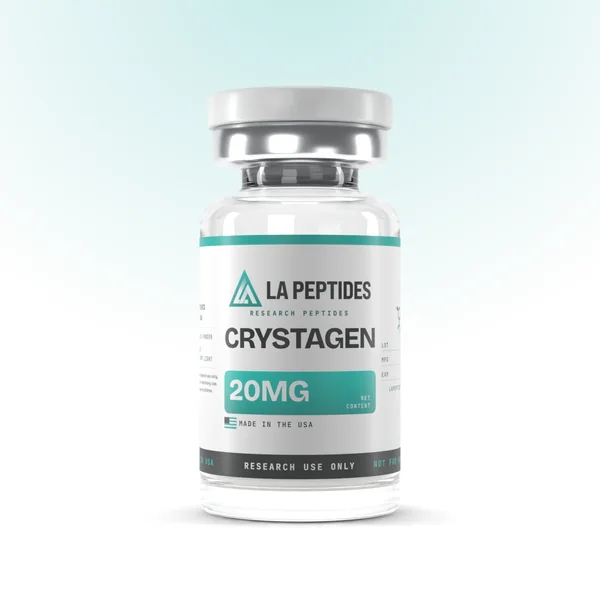 Crystagen with LA Peptides label