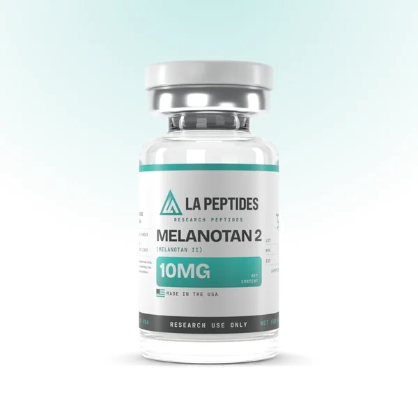 Melanotan 2 with LA Peptides label