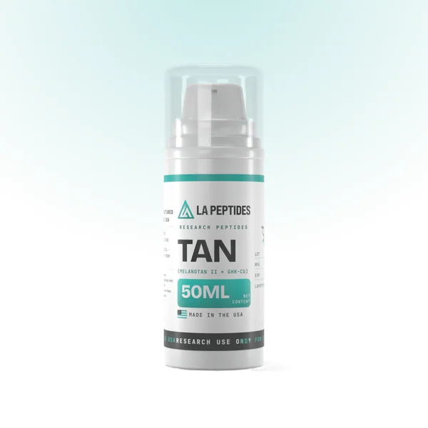 Tan with LA Peptides label