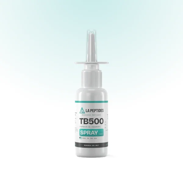 TB500 Spray with LA Peptides label