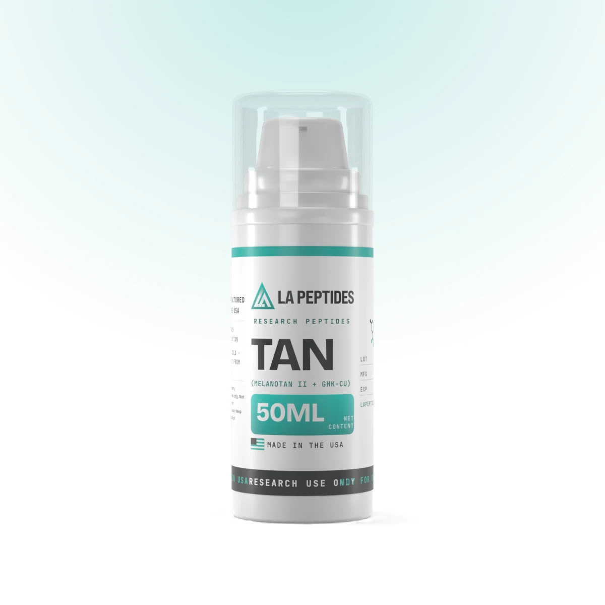 Tan research vial