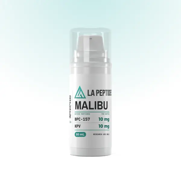 Mal⁠ibu with LA Peptides label