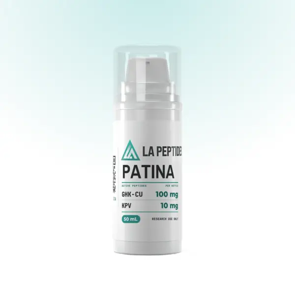 Patina with LA Peptides label